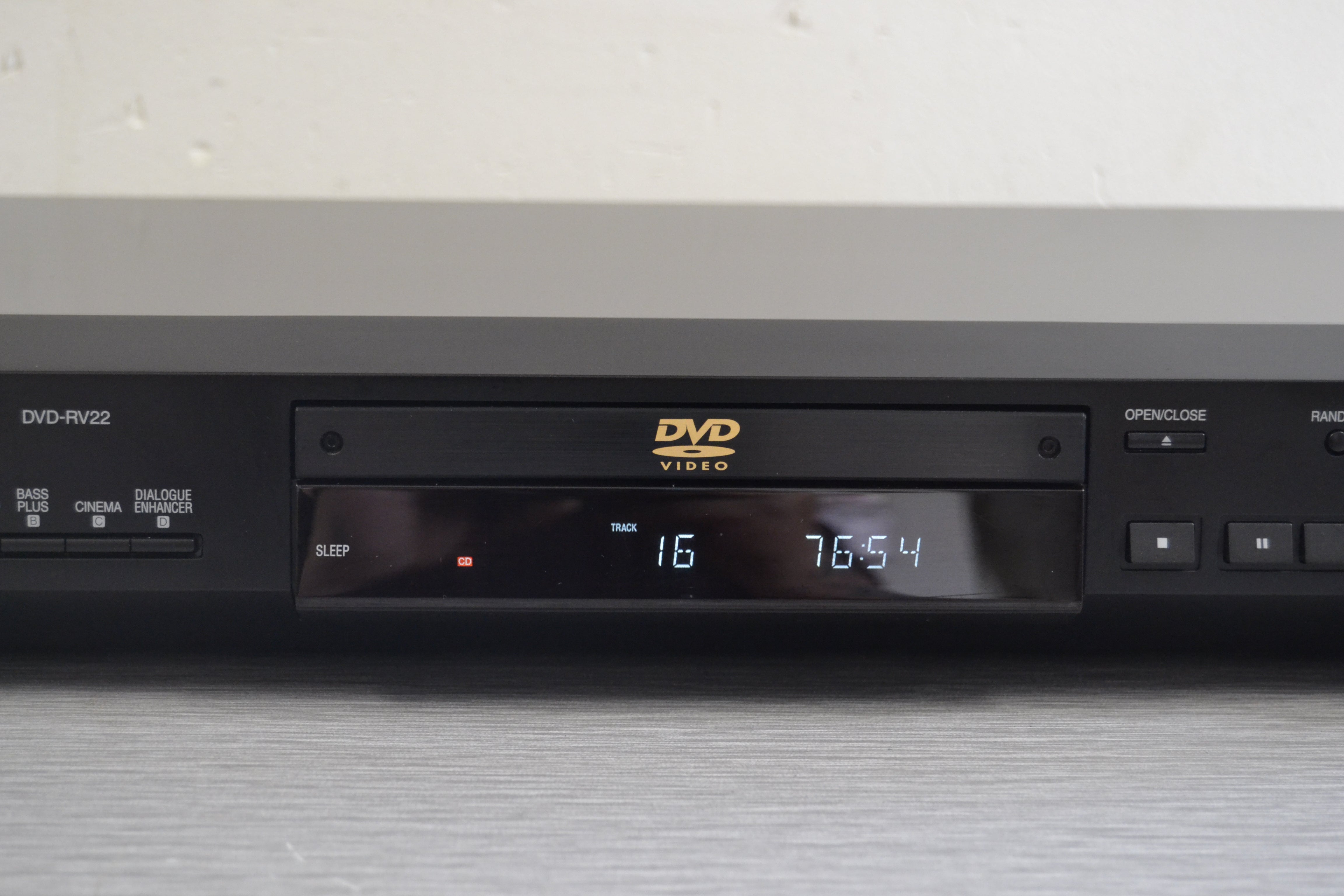 Panasonic DVD-RV22 DVD/CD Player * Remote Control – The Turntable