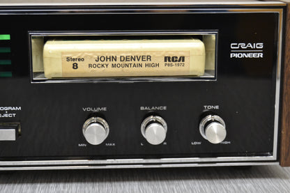 Craig Pioneer 3205 - Stereo Amplifier with 8 Track Player