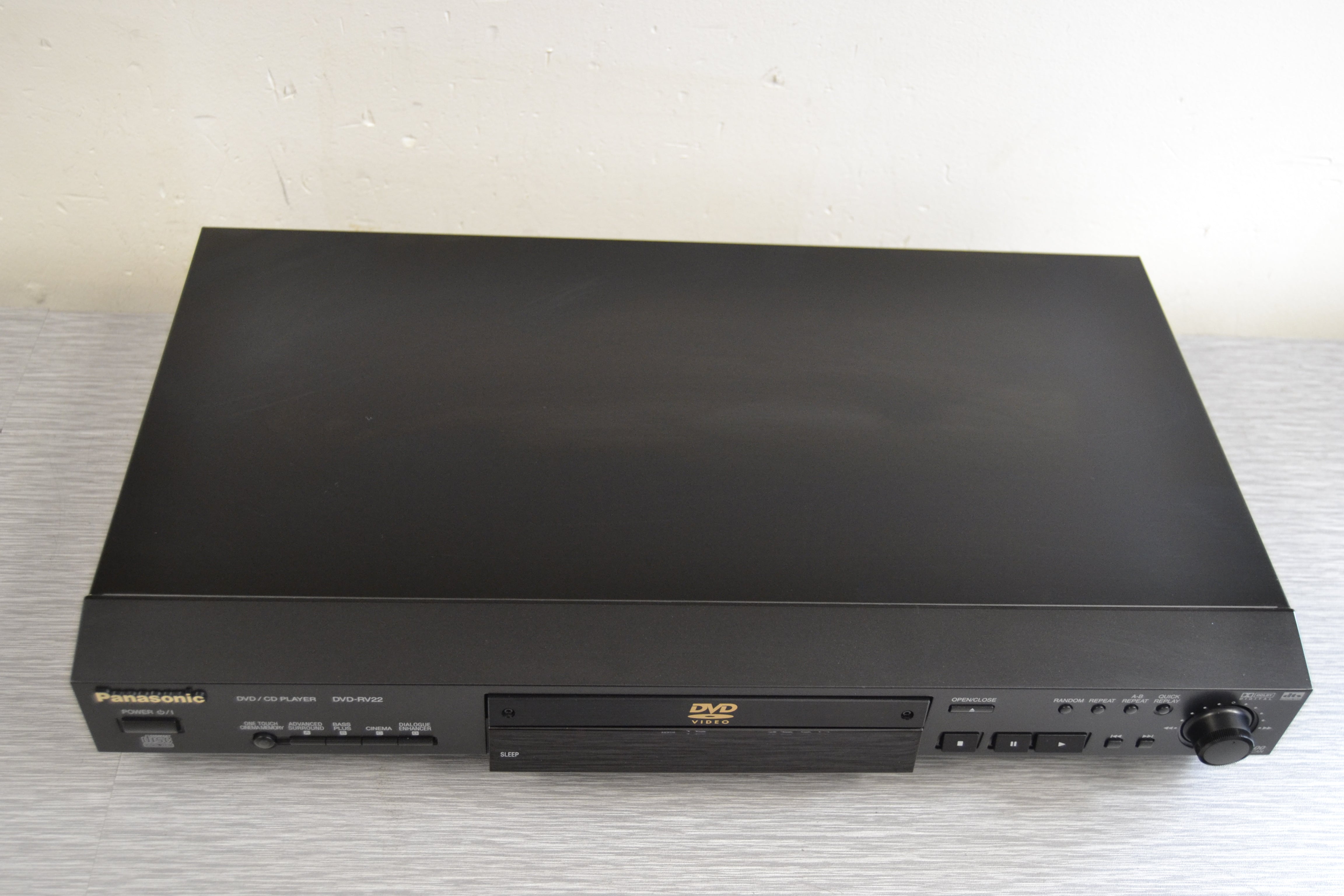 Panasonic DVD-RV22 DVD/CD Player * Remote Control – The Turntable