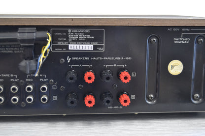 Kenwood KR-4010 Stereo Receiver - 35W RMS - 1979