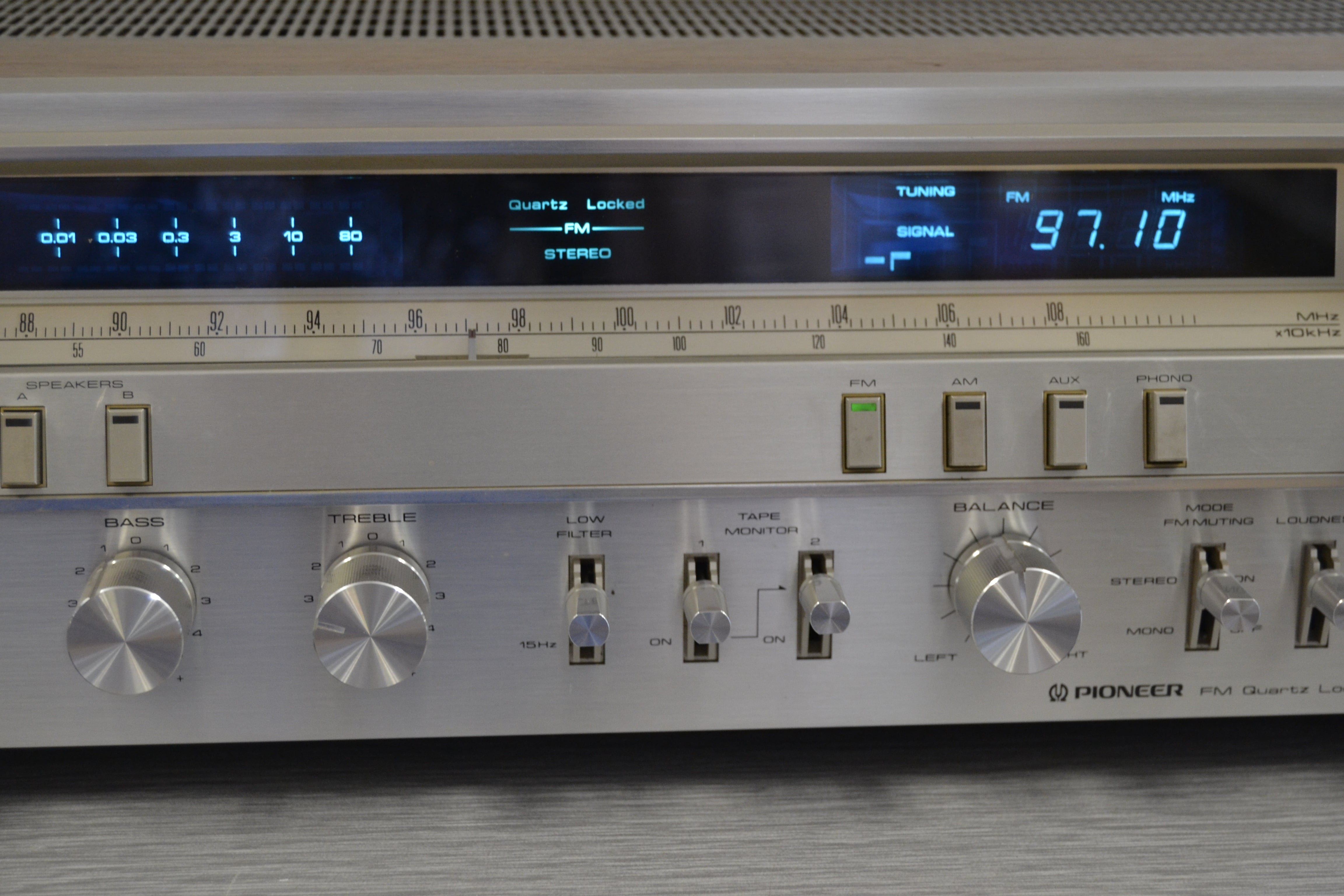 Pioneer SX-3700 Stereo Receiver * 45W RMS * 1980 – The Turntable Store