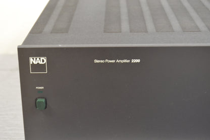 NAD 2200 Stereo Power Amplifier * 100W RMS