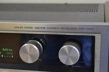 Kenwood KR-7400 Stereo Receiver * 63W RMS * 1974