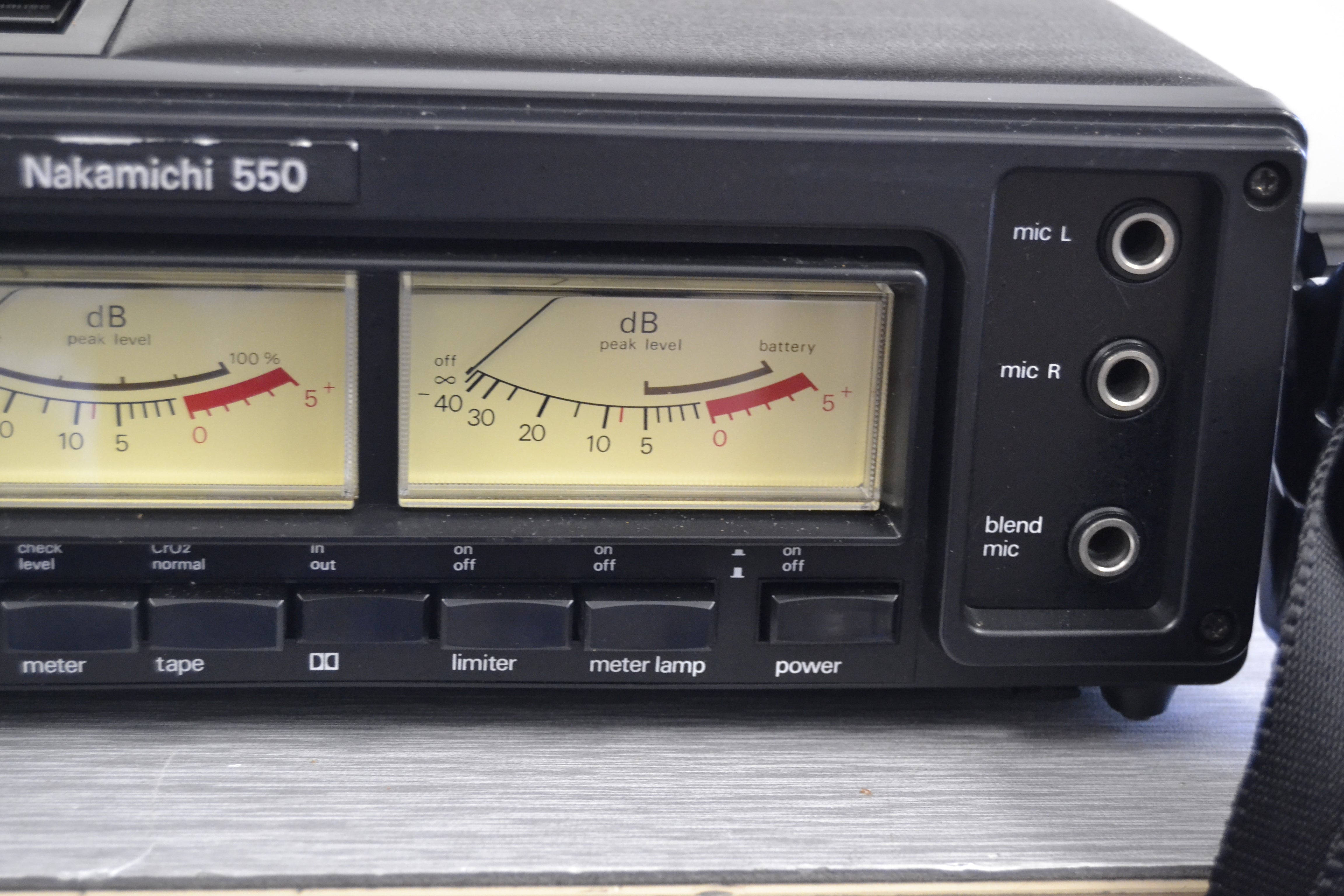 Nakamichi 550 カセットデッキ ナカミチ 550 カセットプレーヤー Nakamichi 550 カセットデッキ ナカミチ 550 カセットプレーヤー