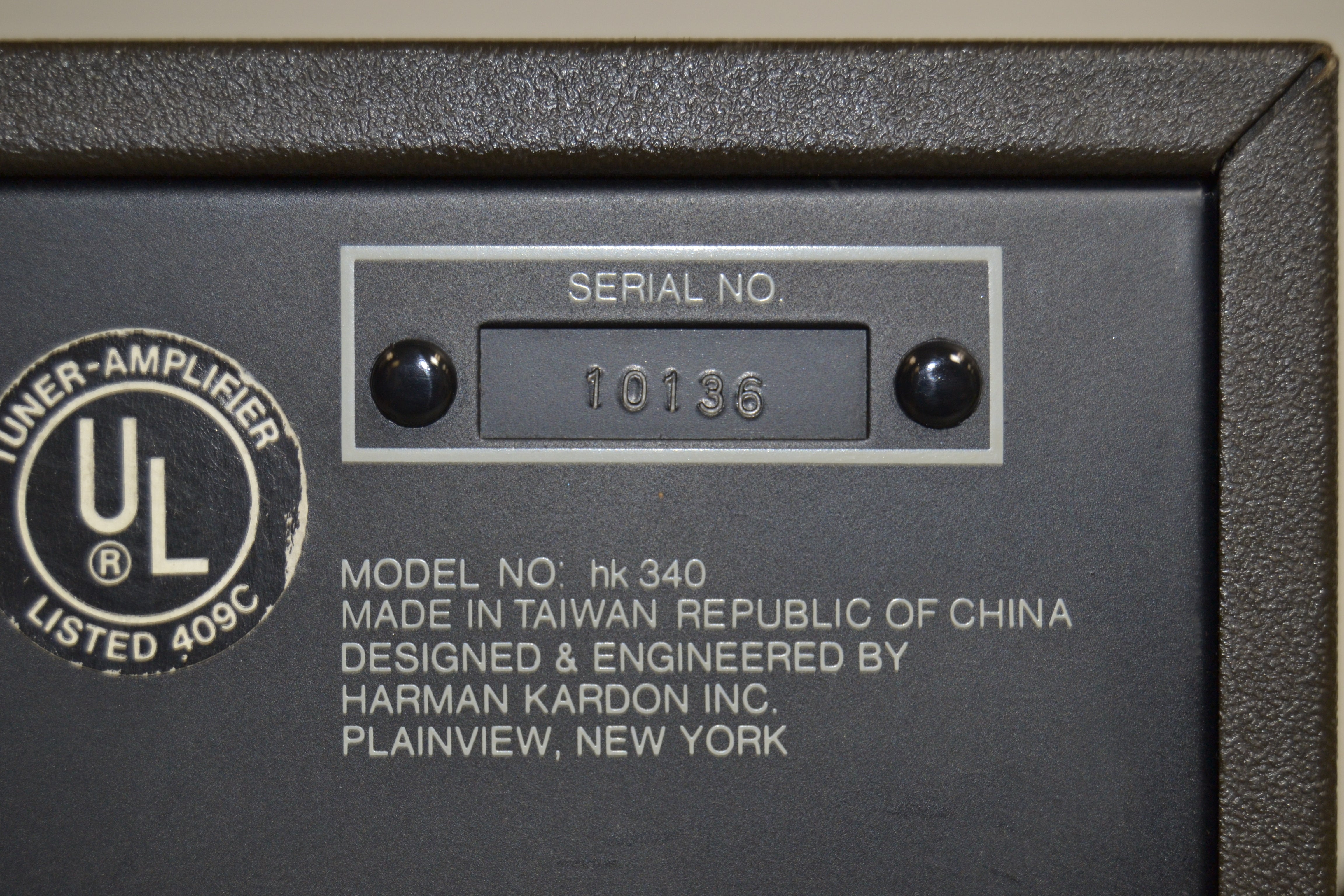 harman/kardon 動作良好 Vintage Harman Kardon Citation I Preamp Stereo Control