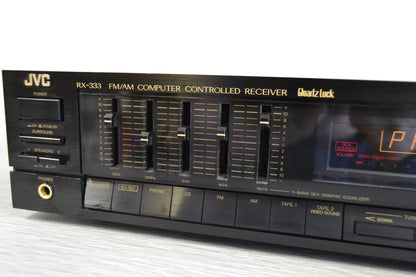 JVC RX-333 Stereo Receiver - 1989