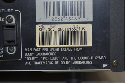 Pioneer VSX-D307 Stereo Receiver