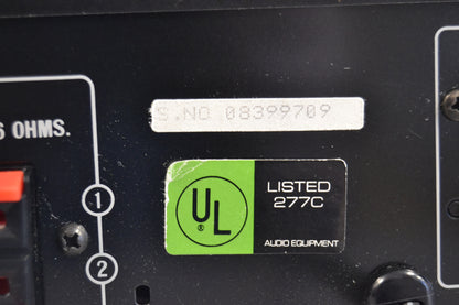 JVC RX-333 Stereo Receiver - 1989