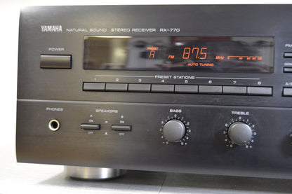 Yamaha RX-770 Stereo Receiver * 85W RMS * 1993