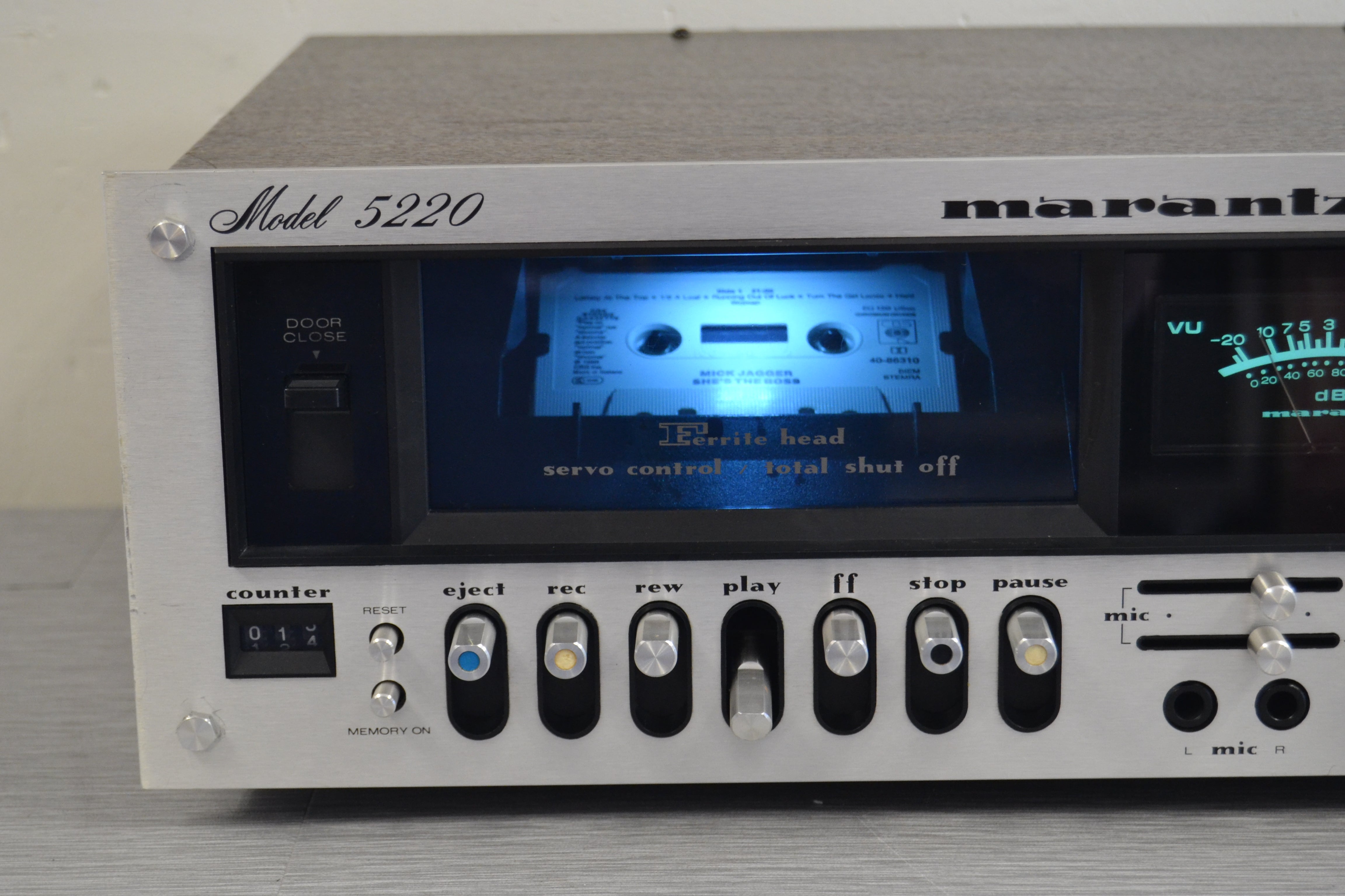 Marantz 5220 Cassette Deck * Fully Serviced * New Belts – The