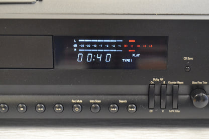 Harman Kardon TD420 Front Loading Cassette Deck