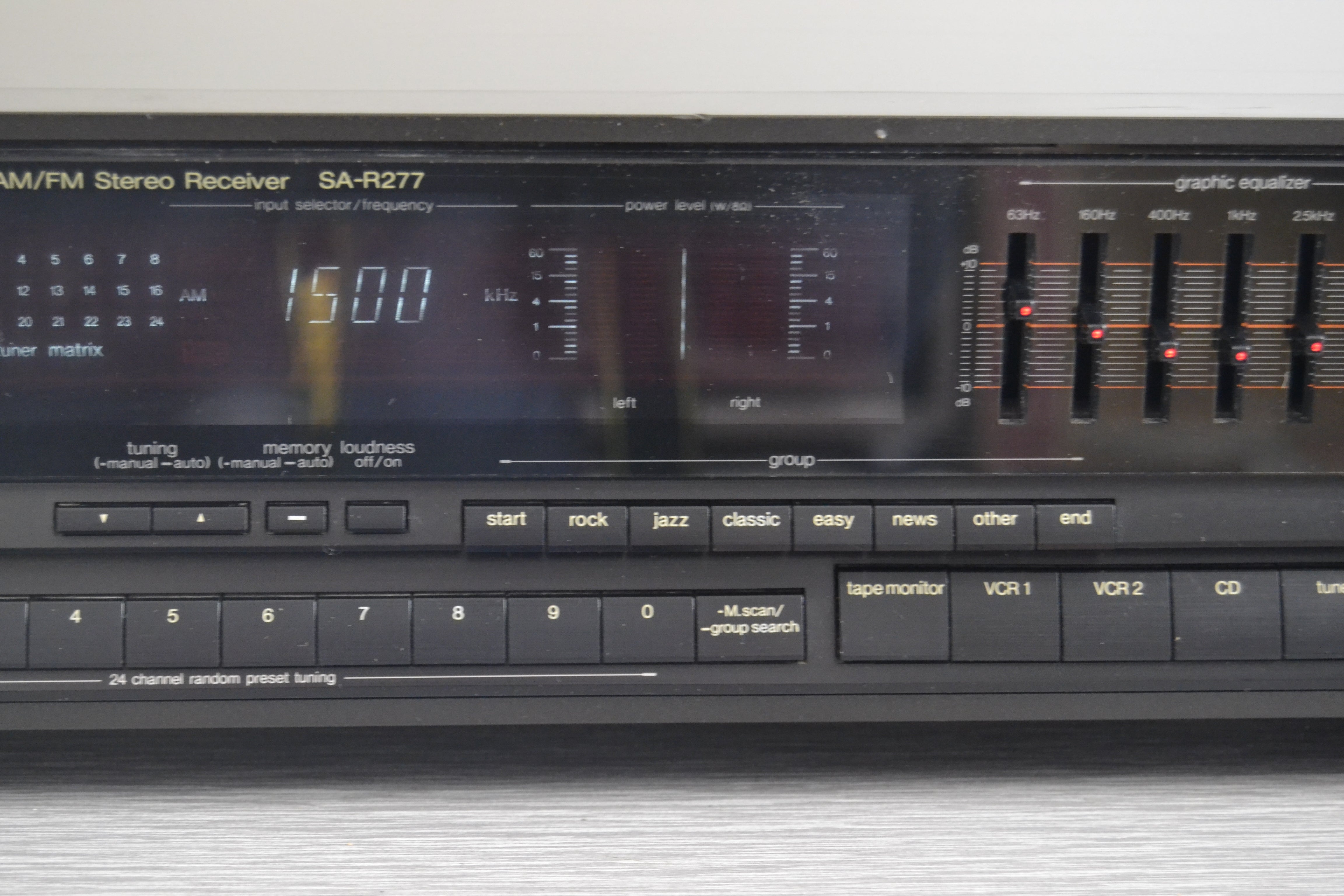 Technics SA-R277 Stereo Receiver – The Turntable Store