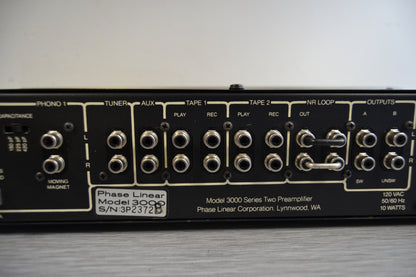 Phase Linear Model 3000 MKII Stereo Preamplifier