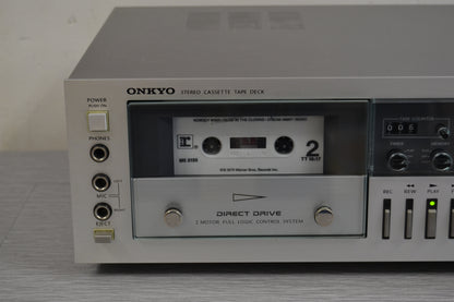 Onkyo TA-2050 Single Cassette Deck * New Belts * New Idler Wheel