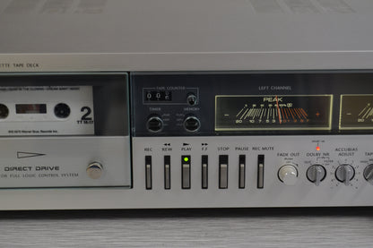 Onkyo TA-2050 Single Cassette Deck * New Belts * New Idler Wheel