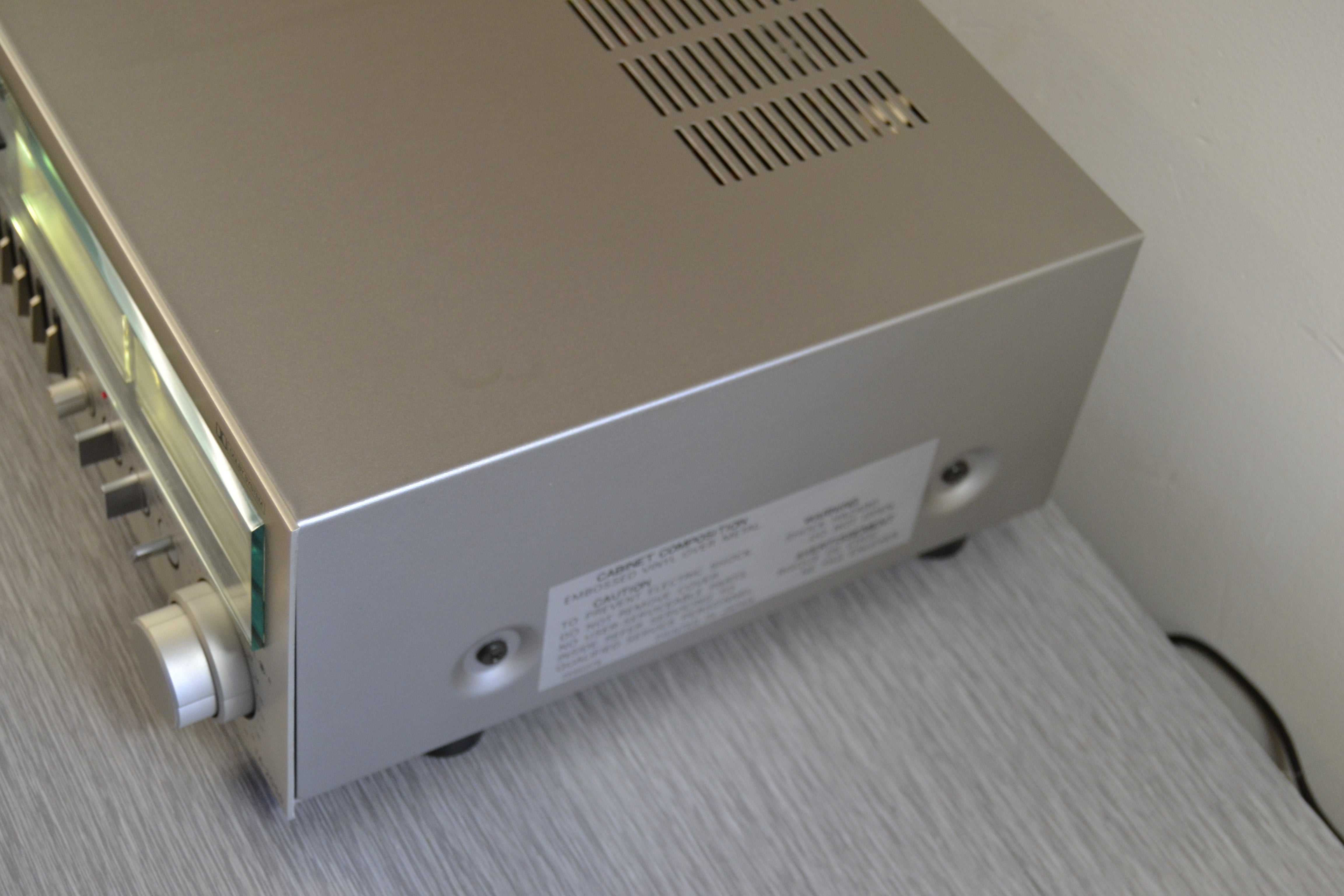 Onkyo TA-2050 Single Cassette Deck * New Belts * New Idler Wheel