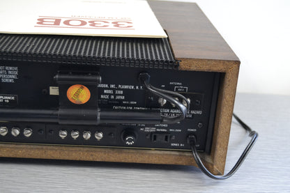 Harman Kardon 330B Stereo Receiver * Original Wood Case * Manual
