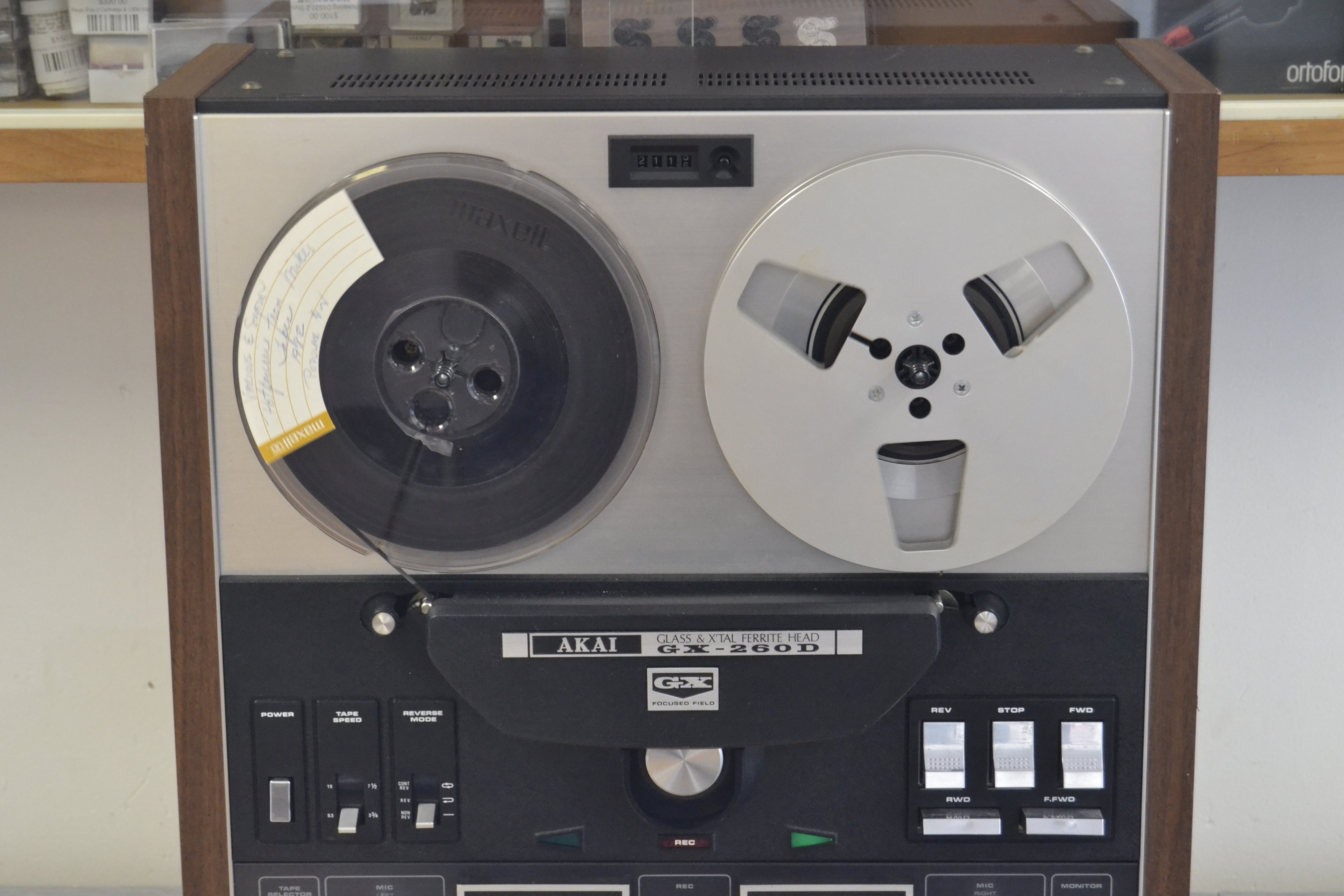i-007O　AKAI　GX 260D　オープンリール　現状　電源OK　インテリア　ディスプレイ Akai GX-260D Reel to Reel Tape Deck Recorder | Vintage | Tape