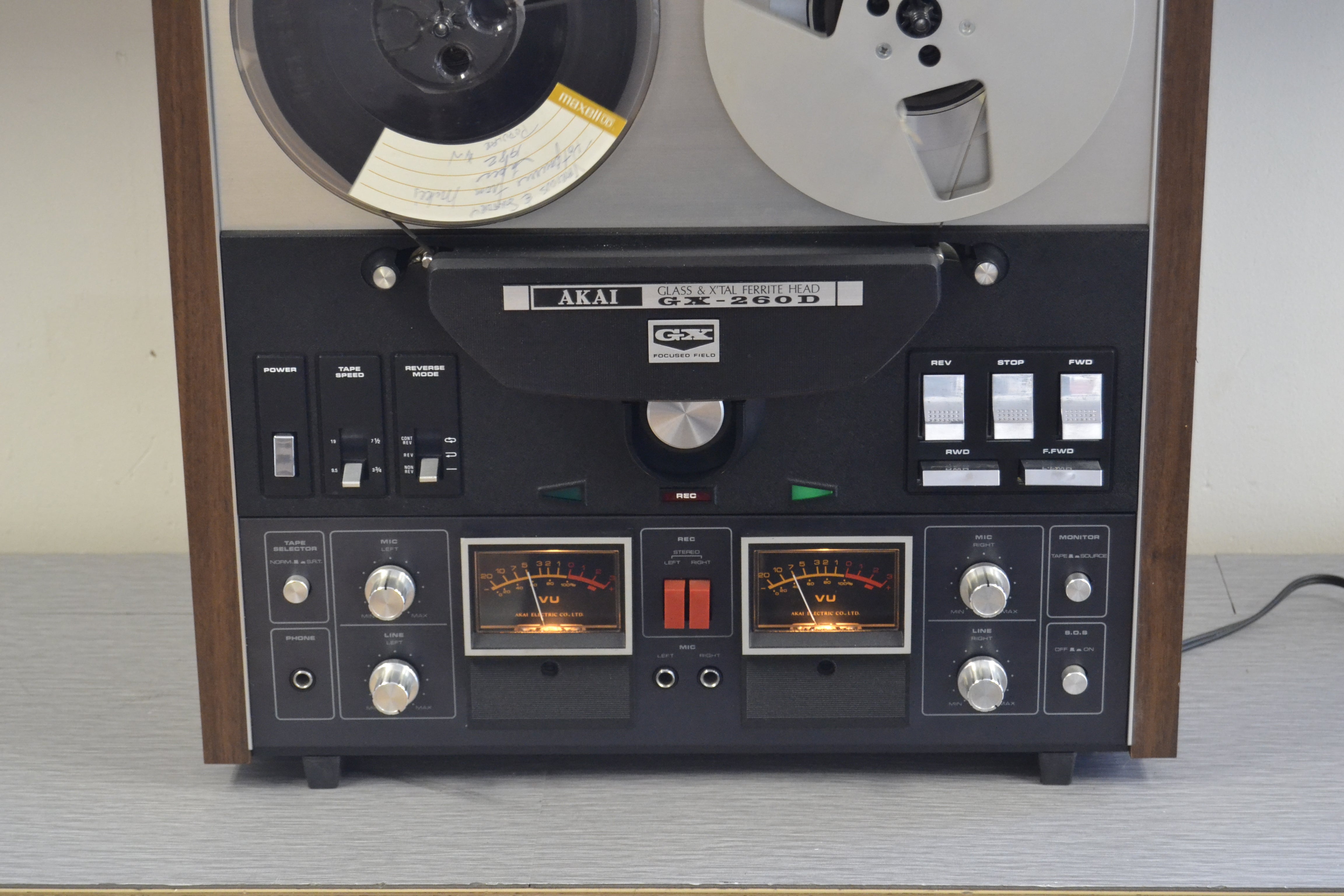 Akai GX-260D Reel to Reel Recorder – The Turntable Store