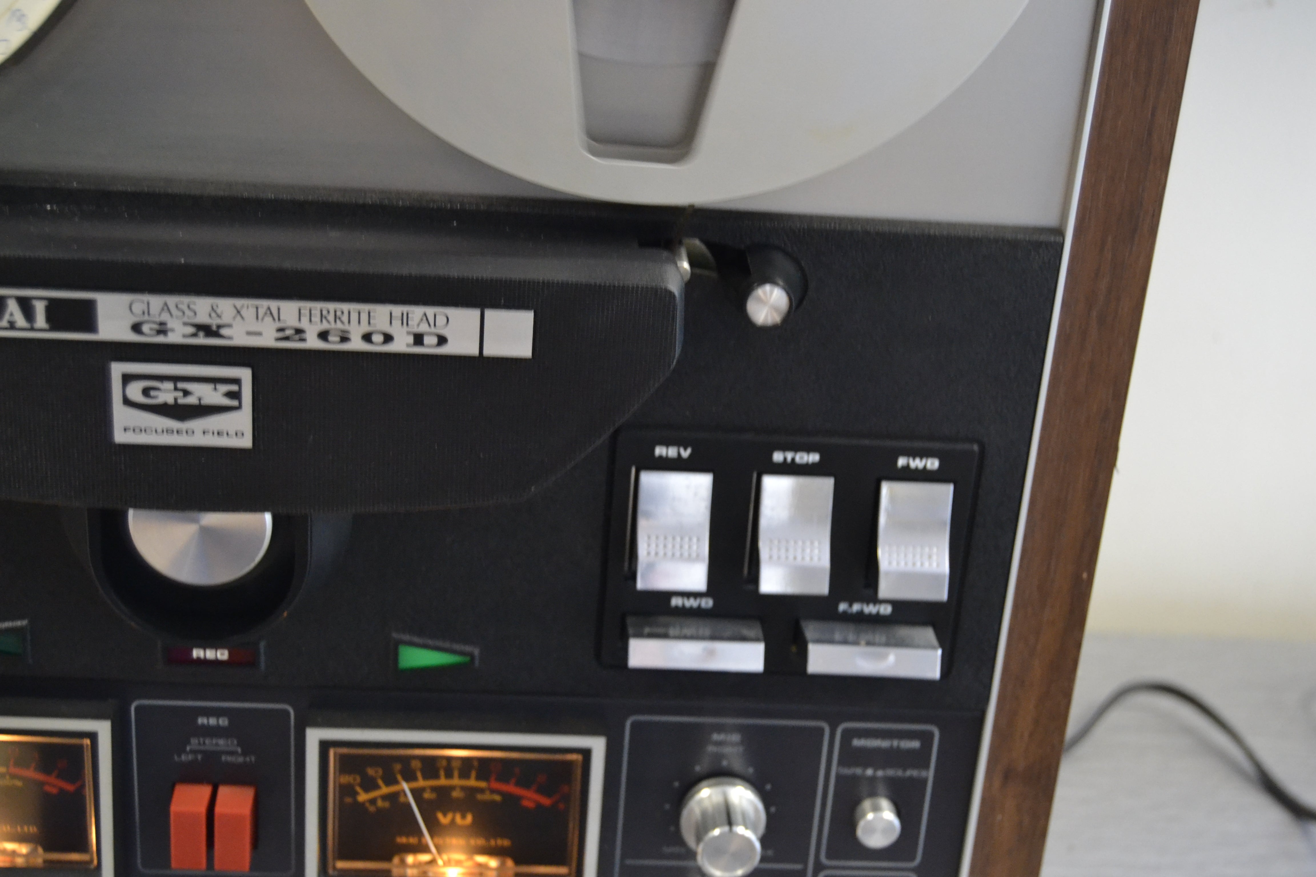 i-007O　AKAI　GX 260D　オープンリール　現状　電源OK　インテリア　ディスプレイ Akai GX-260D Reel to Reel Tape Deck Recorder | Vintage | Tape