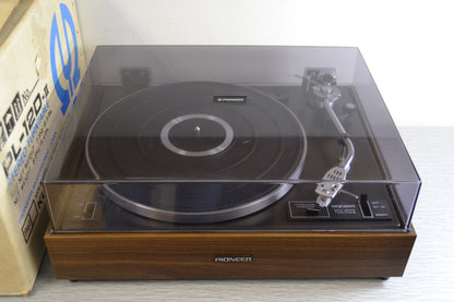 Pioneer PL-12D II Turntable * Box * New Audio Technica AT3600 Cartridge