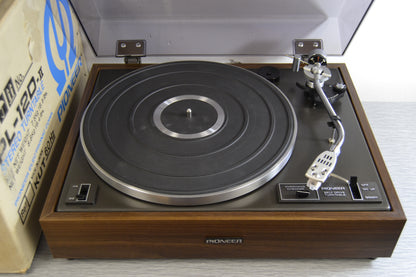 Pioneer PL-12D II Turntable * Box * New Audio Technica AT3600 Cartridge