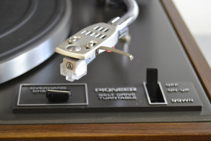 Pioneer PL-12D II Turntable * Box * New Audio Technica AT3600 Cartridge