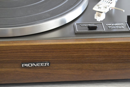 Pioneer PL-12D II Turntable * Box * New Audio Technica AT3600 Cartridge