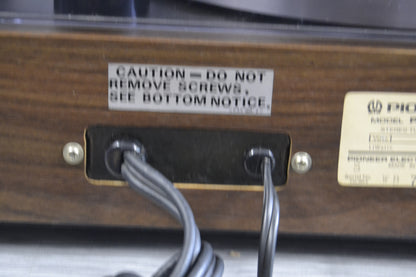 Pioneer PL-12D II Turntable * Box * New Audio Technica AT3600 Cartridge