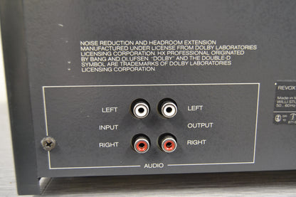 Revox B215 Single Cassette Deck * Box