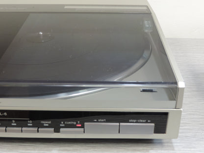 Technics SL-6 Programmable Tracks Linear Tracking Turntable
