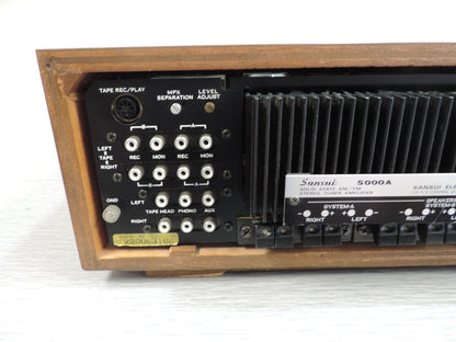 Sansui 5000A Stereo Receiver  * 55W RMS * 1970