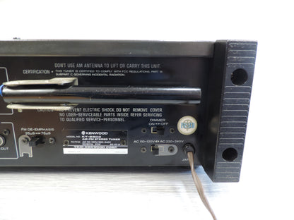 Kenwood KT-9900 Stereo Tuner - 1976 - Rare Bronze Version