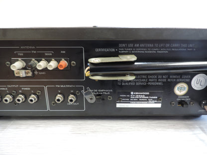 Kenwood KT-8300 Stereo Tuner with rack handles
