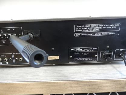 Rotel RT-2000 Stereo Tuner - 1978