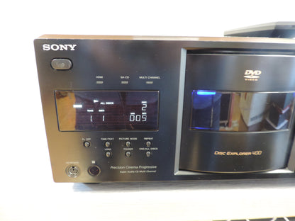 Sony DVDp-CX995V CD/SACD/DVD Carousel * 400 Discs * Remote