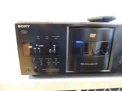 Sony DVDp-CX995V CD/SACD/DVD Carousel * 400 Discs * Remote