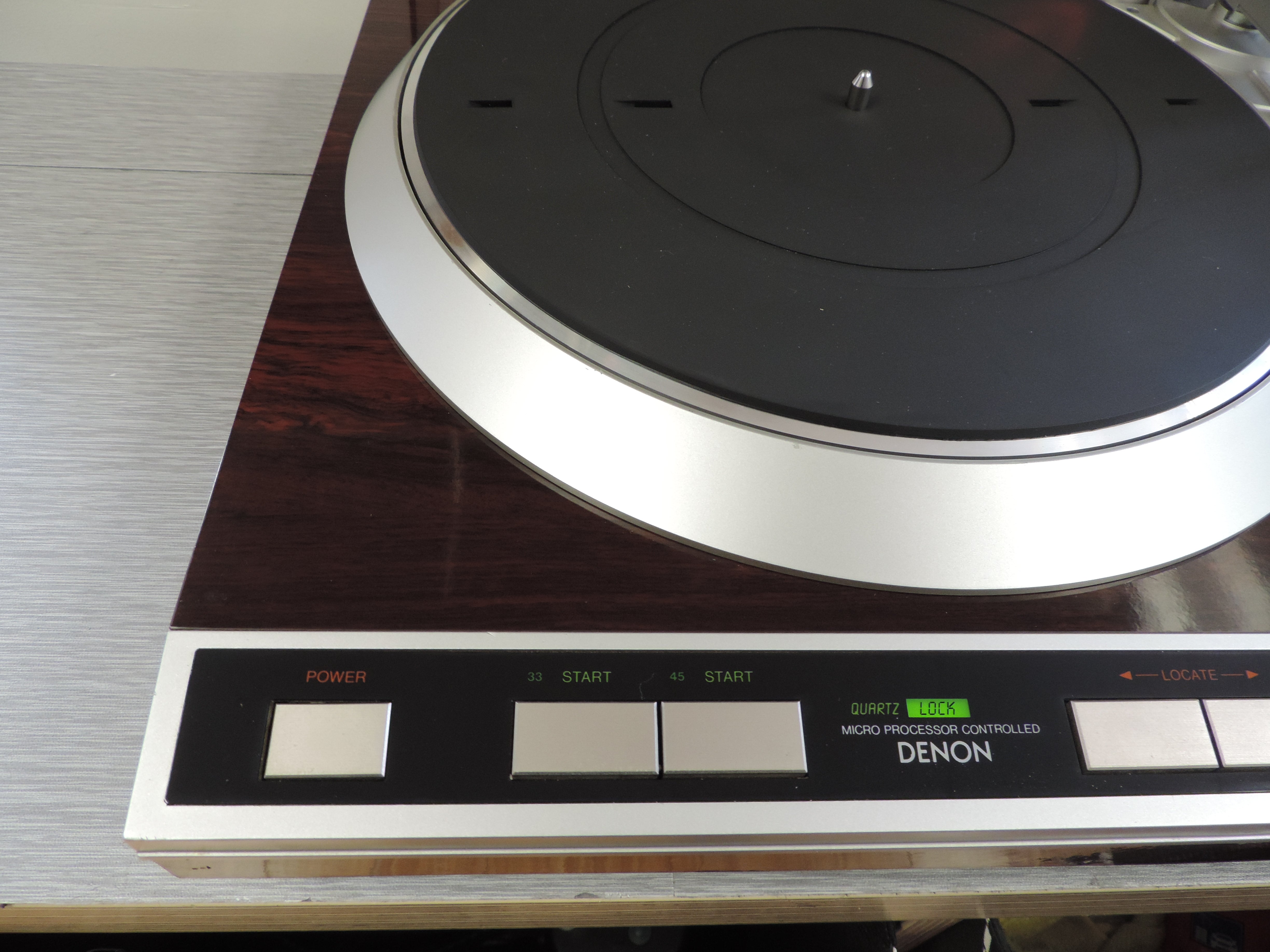 Denon DP-45F Direct Drive Turntable * Audio Technica AT125LC