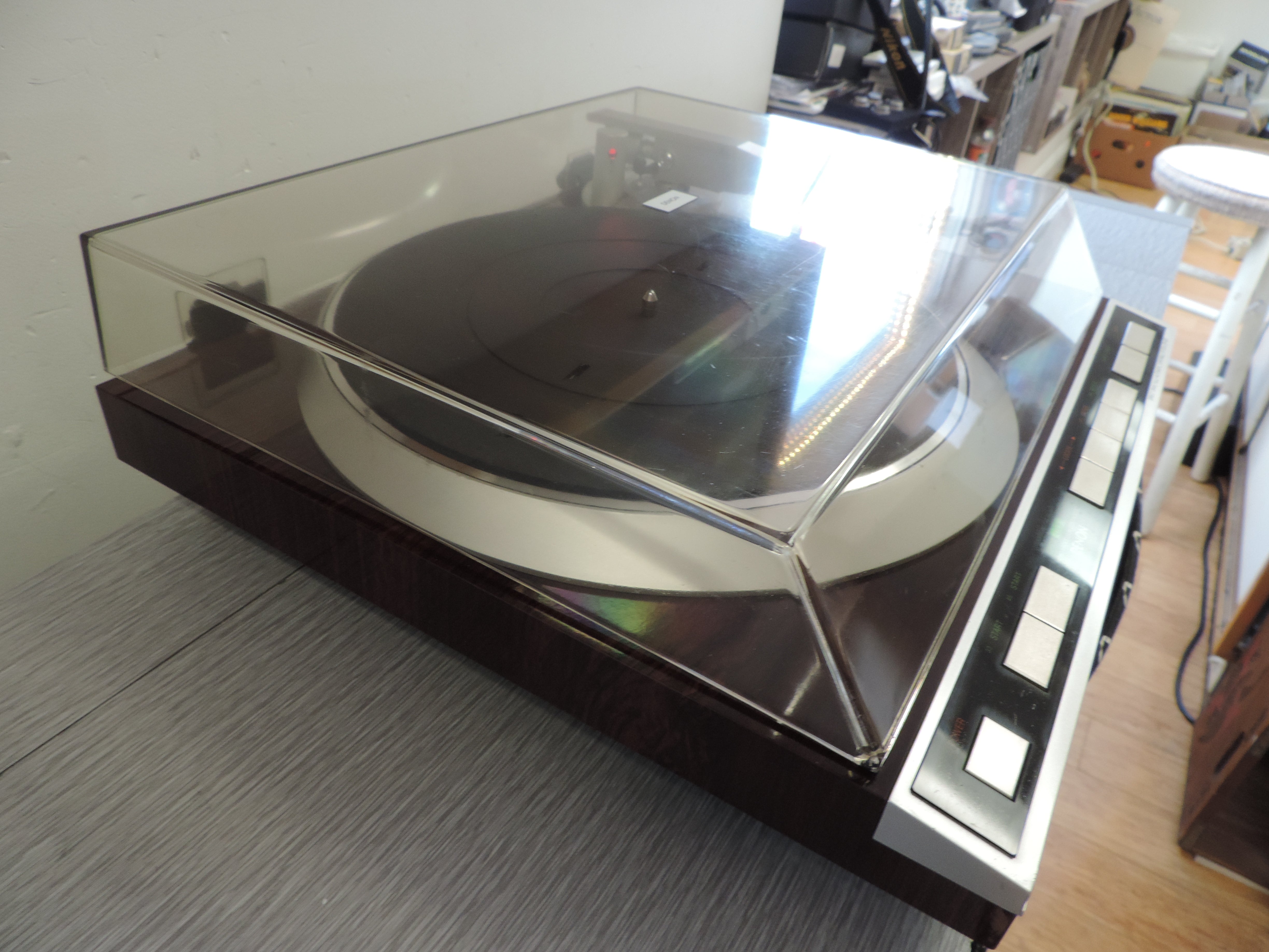 Denon DP-45F Direct Drive Turntable * Audio Technica AT125LC