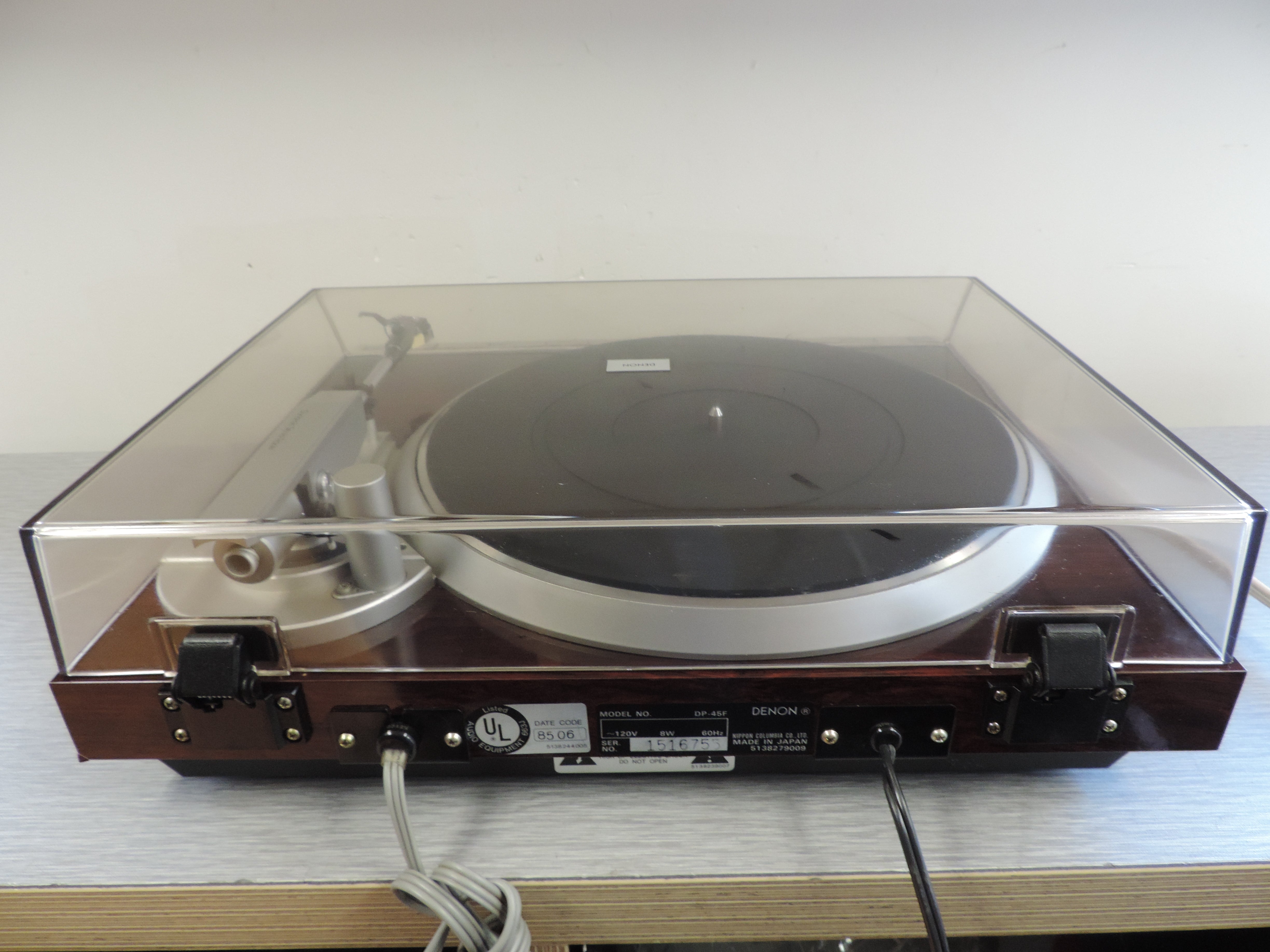 Denon DP-45F Direct Drive Turntable * Audio Technica AT125LC