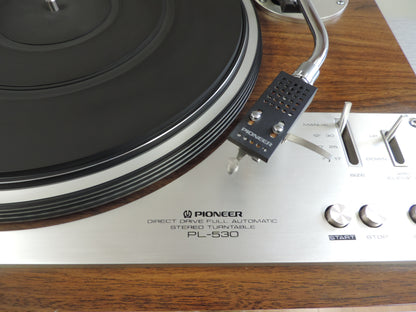 Pioneer PL-530 Direct Drive Fully Automatic Turntable - 1976-1978 - Pickering Cartridge