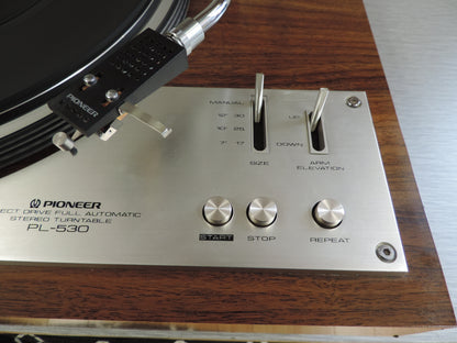 Pioneer PL-530 Direct Drive Fully Automatic Turntable - 1976-1978 - Pickering Cartridge