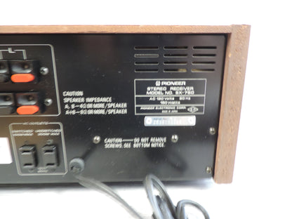 Pioneer SX-780 Stereo Receiver