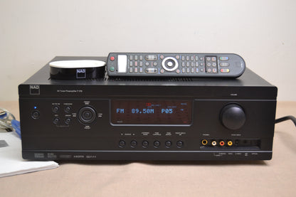 NAD T175 Stereo AV Tuner Preamplifier * Remote * Manual * Dock