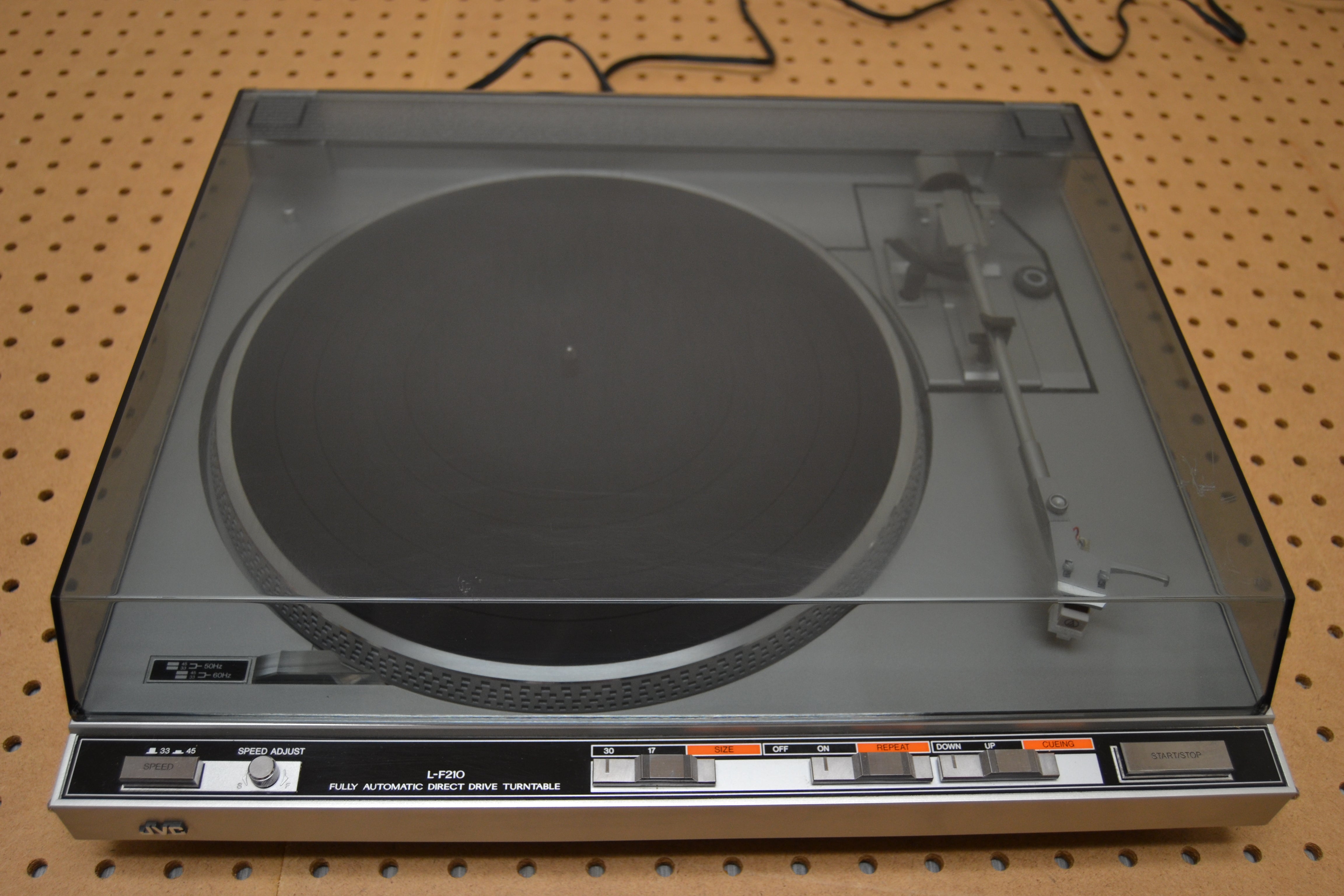 JVC L-F210 Direct Drive Turntable * NEW Audio Technica AT3600