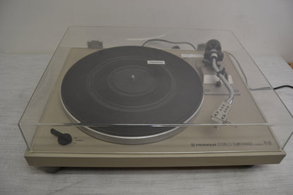 Pioneer PL-512 Belt Drive Turntable * Fully Serviced * NEW Audio Technica Cartridge