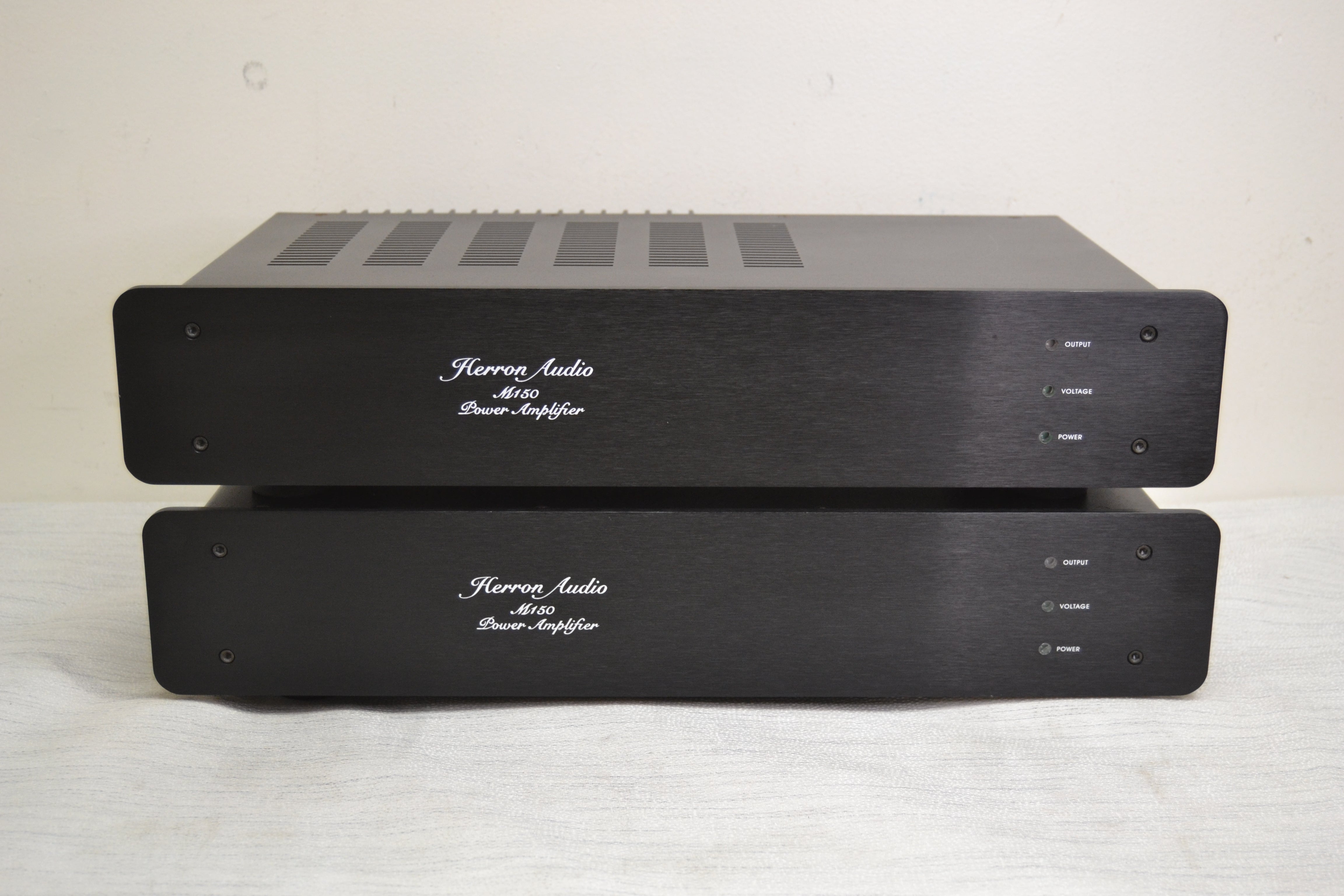 Herron Audio (2X) M-150 Monoblock Power Amplifier* 150W RMS * Fully Serviced