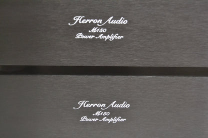 Herron Audio (2X) M-150 Monoblock Power Amplifier* 150W RMS * Fully Serviced