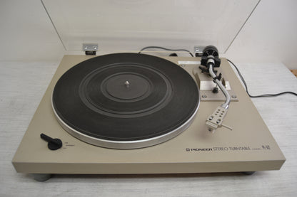 Pioneer PL-512 Belt Drive Turntable * Fully Serviced * NEW Audio Technica Cartridge