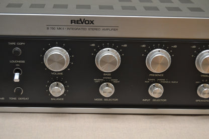 Revox B750 MKII Integrated Amplifier * 85W RMS * 1979 * Power Section Recapped * Fully Serviced